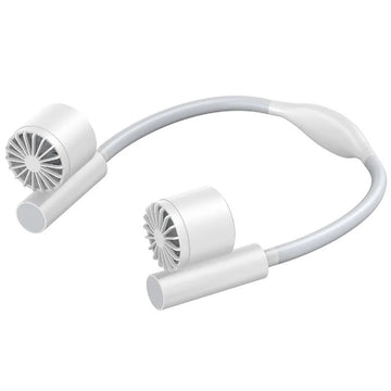 Lightweight USB Neck Fan – Wearable 3-Speed Portable Air Cooler