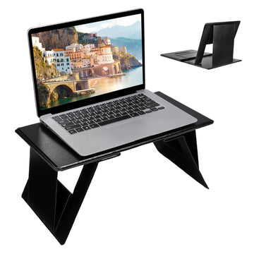 Foldable Laptop Stand Tablet Holder Adjustable Portable Desk for Home & Travel