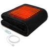 USB blanket wearable heating shawl blxck norway™