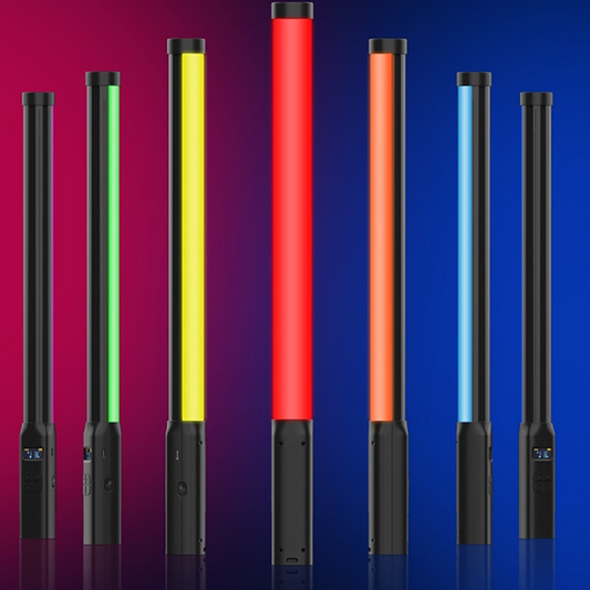 Handheld RGB colourful stick light photography studio lamp