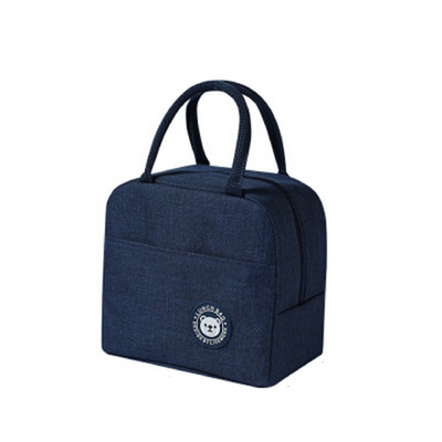 Portable lunch bag thermal insulated lunch box