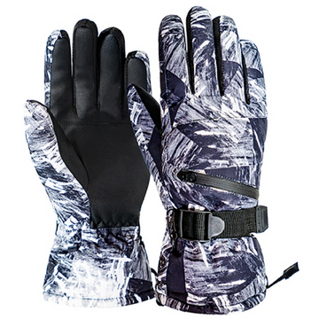 Unisex winter snowboard ski gloves non-slip touch screen