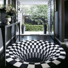 Anti-Slip 3D Illusion Carpet Rugs Decorative