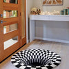 Anti-Slip 3D Illusion Carpet Rugs Decorative