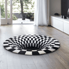 Anti-Slip 3D Illusion Carpet Rugs Decorative