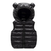 Children warm down vest baby cotton hooded jackets