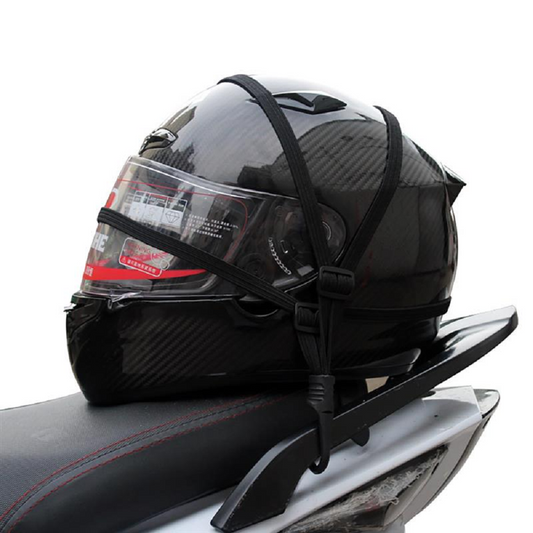 Motorcycle luggage belt helmet elastic buckle rope protection