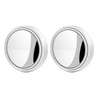 2 Pcs car round frame convex blind spot mirrors