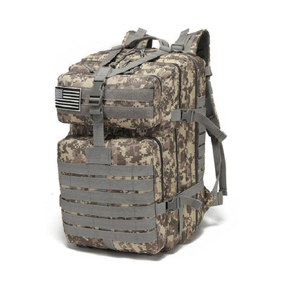 50L Capacity Army Military Backpack Waterproof 3D Bags BLXCK NORWAY™