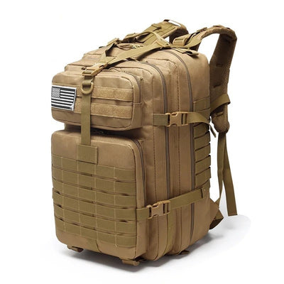 50L Capacity Army Military Backpack Waterproof 3D Bags BLXCK NORWAY™