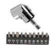 Drill attachment and flexible angle extension bit kit blxcknorway™