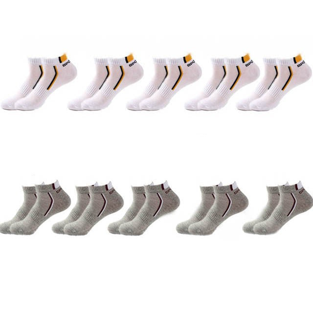 10 Pair high quality men ankle socks