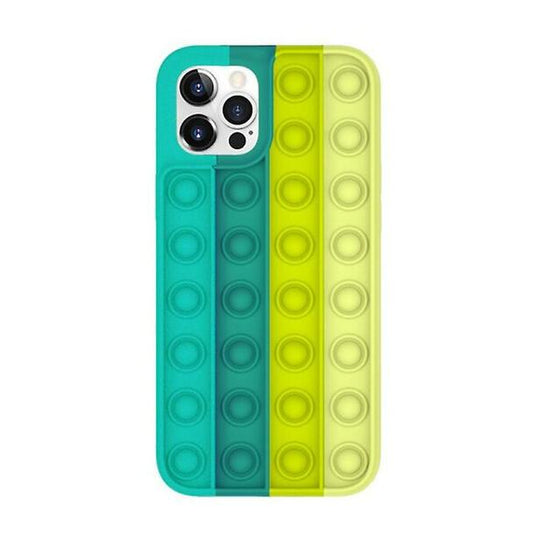 3D push rainbow bubble play game case for iphone blxcknorway™