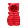 Children warm down vest baby cotton hooded jackets