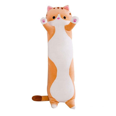 Cute soft cat body pillow blxck norway™