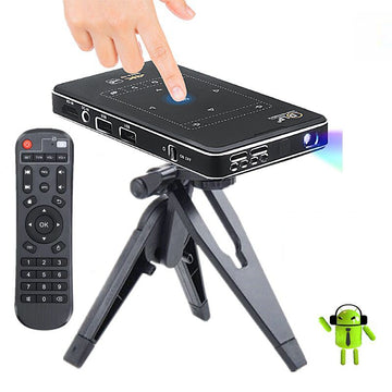 4K Mini Projector Wifi Android  Full HD 1080P LED Video Cinema BLXCK NORWAY™