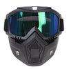 Motorcycle goggles detachable fog-proof non-slip blxck norway™