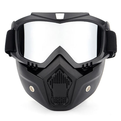 Motorcycle goggles detachable fog-proof non-slip blxck norway™