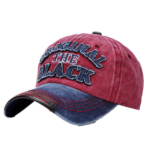 Sports cotton embroidery hip hop cap blxck norway™