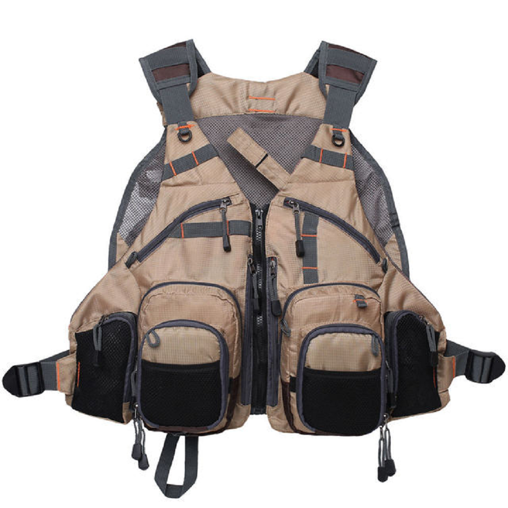 Fly fishing vest pack adjustable for men & women