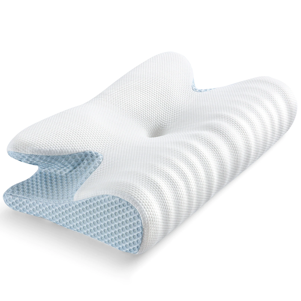 Ergonomic orthopaedic neck pain memory foam pillow blxck norway™