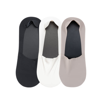 3 Pairs invisible low cut liner socks for men & women blxcknorway™