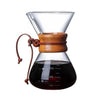 Pour Over Coffee Maker Dripper with Real Wood Sleeve