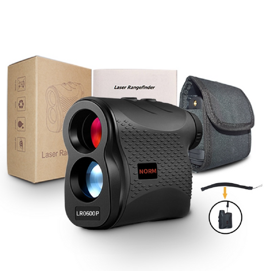 Laser rangefinder distance meter for golf hunting surveys