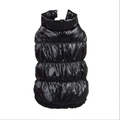 Thicken plush waterproof jacket warm fleece padded pet dog clothes