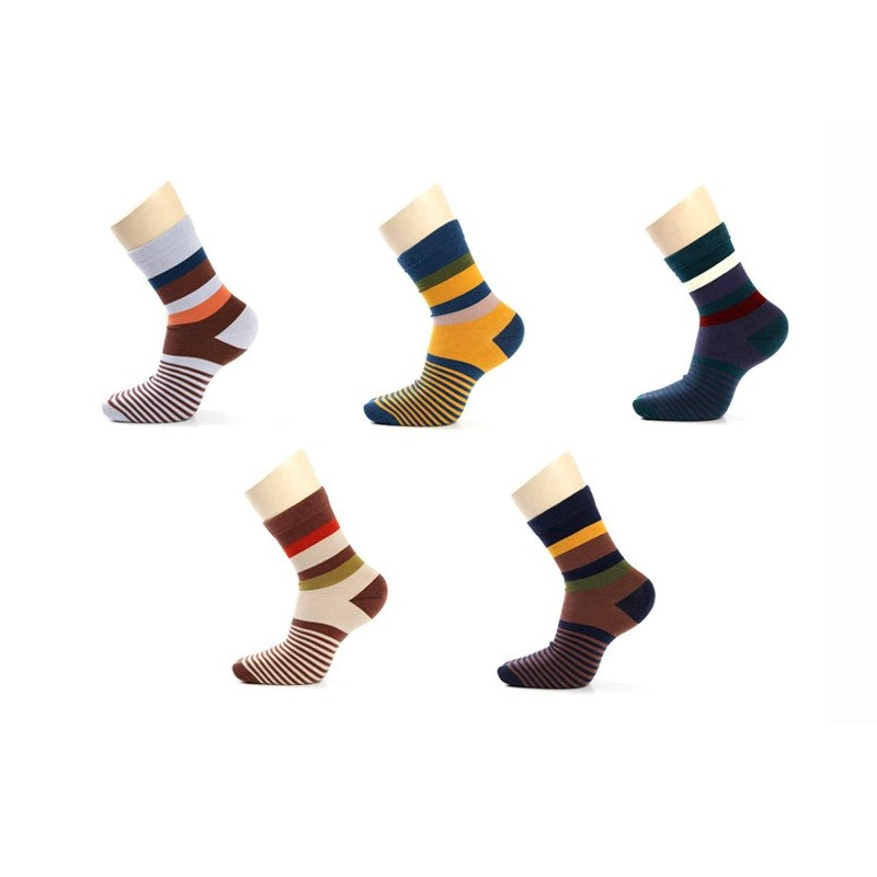 5 Pairs/Lot Cotton Men's Socks BLXCK NORWAY™