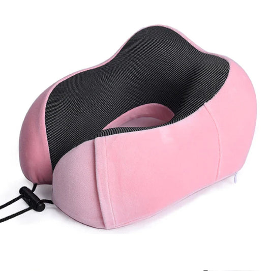 Travel pillow memory foam neck pillow blxck norway™