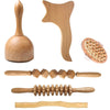 6Pcs wood therapy massage tools BLXCK NORWAY™