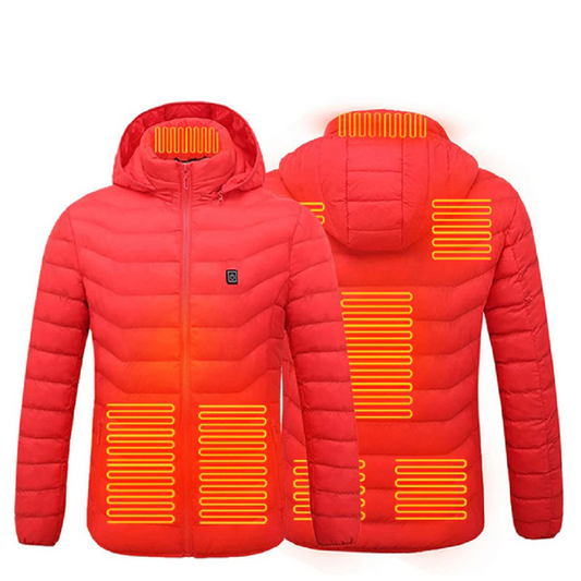 Men's & women's 9 areas heated electric thermal jacket