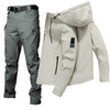 Men's breathable hoodie windbreaker adventure suit