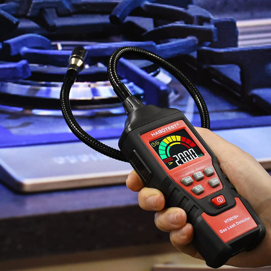 Portable gas leak detector gas monitor tester