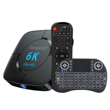Voice assistant video tv receiver wifi 6k tv box set blxck norway™