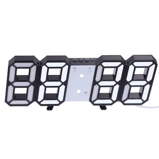 3D Large LED Digital Wall Clock BLXCK NORWAY™