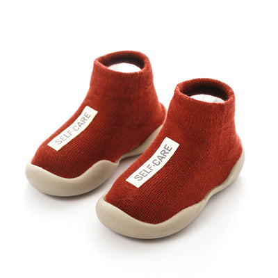 Baby first shoes knit booties anti-slip blxcknorway™