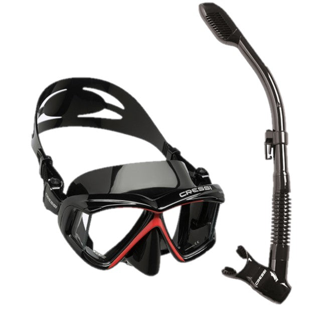 Panoramic scuba diving mask dry snorkel blxcknorway™
