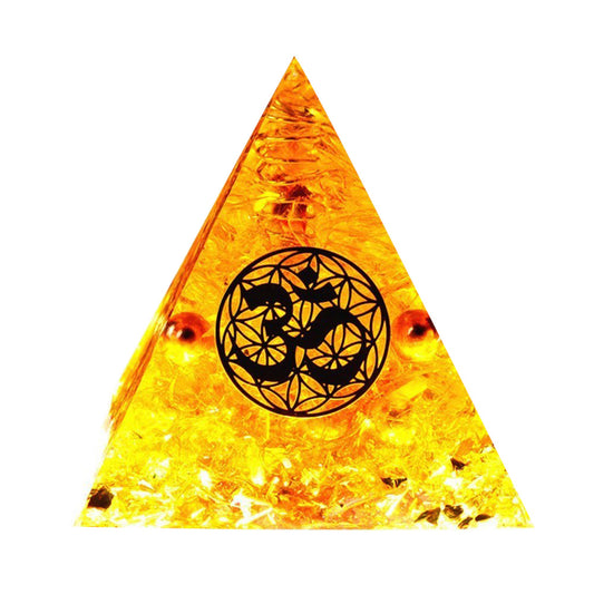 Orgone healing crystal pyramid energy blxcknorway™