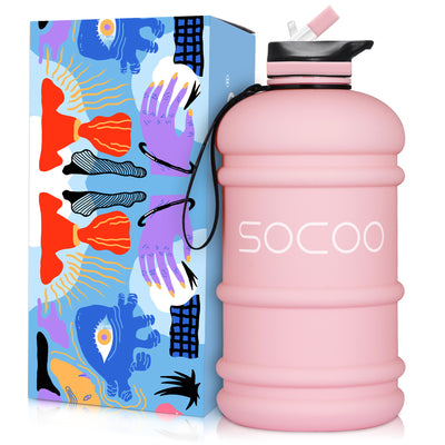 Reusable wide mouth BPA free water bottle blxck norway™