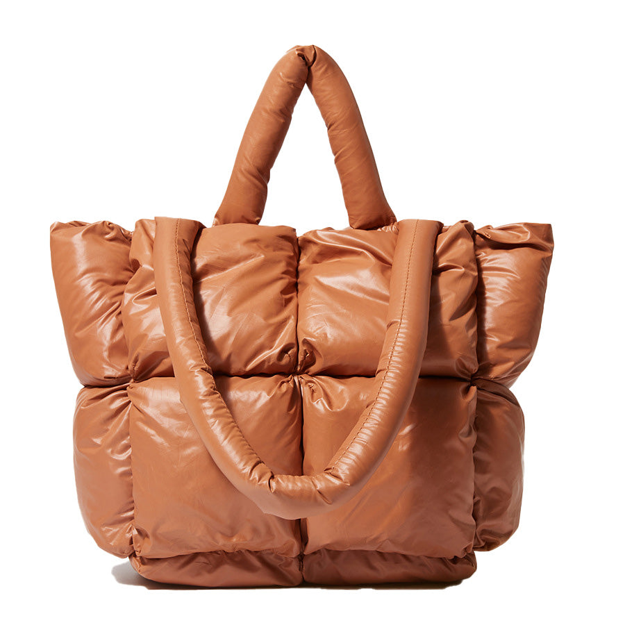 Luxury nylon down cotton crossbody bag blxck norway™