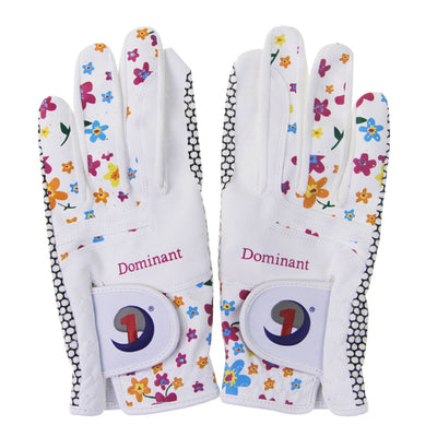 Floral Colorful Breathable Women Golf Gloves BLXCK NORWAY™