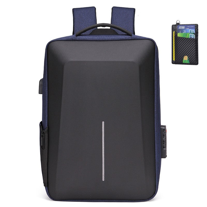 Anti Theft Business Laptop Backpack with Shoulder Bag