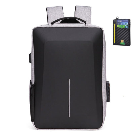 Anti Theft Business Laptop Backpack with Shoulder Bag