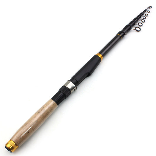 Portable Spinning Pole Telescopic Carbon Fibre Fishing Rod BLXCK NORWAY™