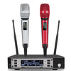 UHF professional dual wireless microphone blxck norway™