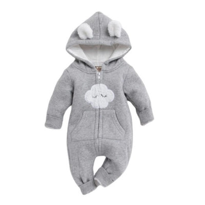 Winter warm baby rompers unisex baby bodysuit clothes blxcknorway™
