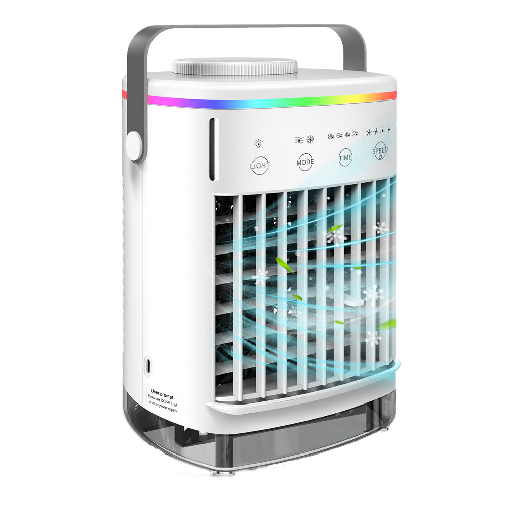 4 IN 1 mini air conditioner humidifier purifier cooling fan
