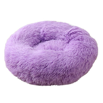 Warm donut dog bed with removable cover blxck norway™